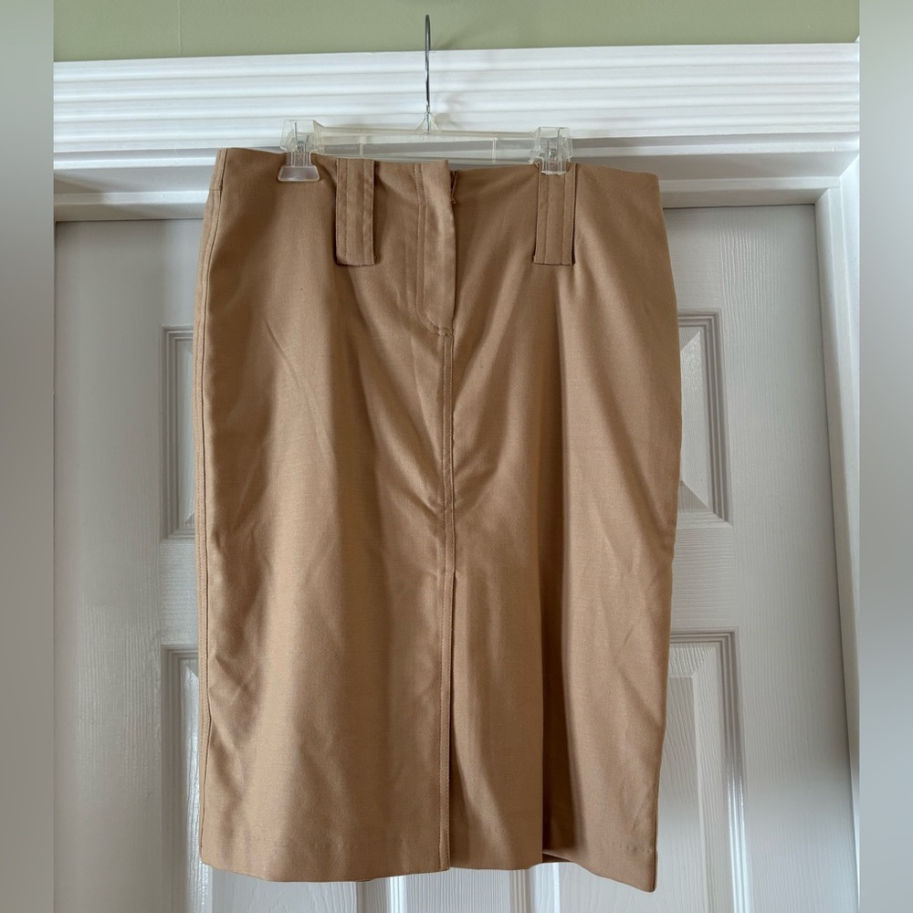 Express tan short skirt
